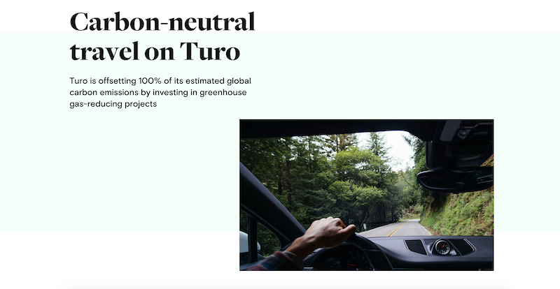 Turo neutre en carbone