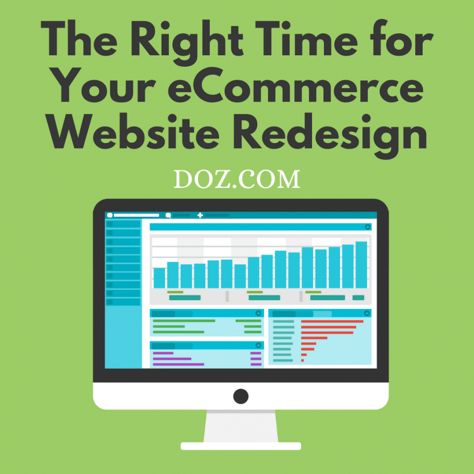 あなたのeコマースウェブサイトの再設計のための適切な時期