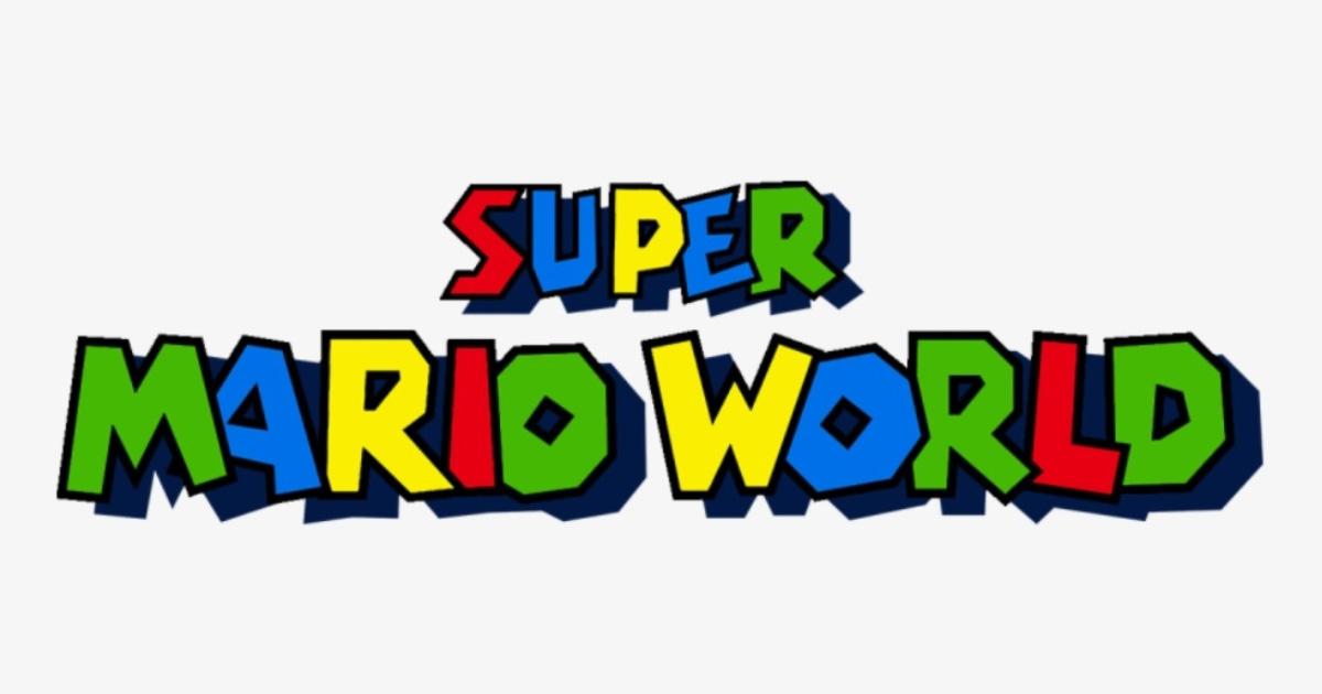 Logo du monde Super Mario