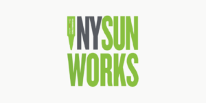 Klasyczne logo zwycięzcy nagrody NY Sun Works