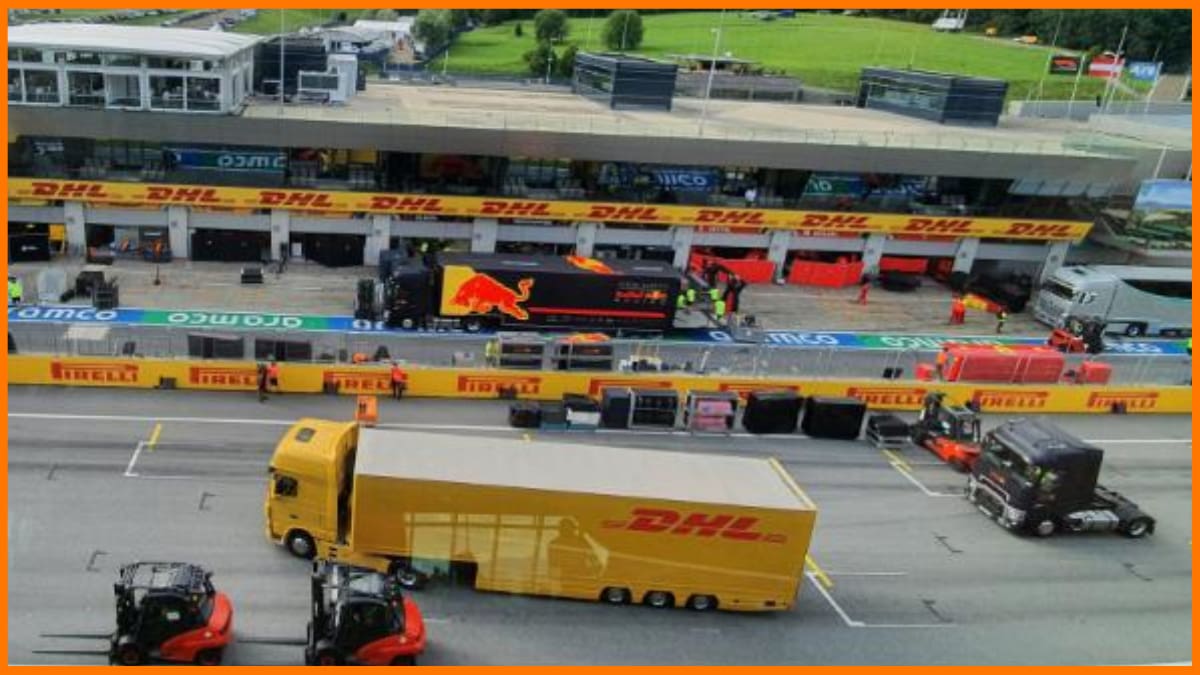 DHL è stato il partner logistico ufficiale della F1