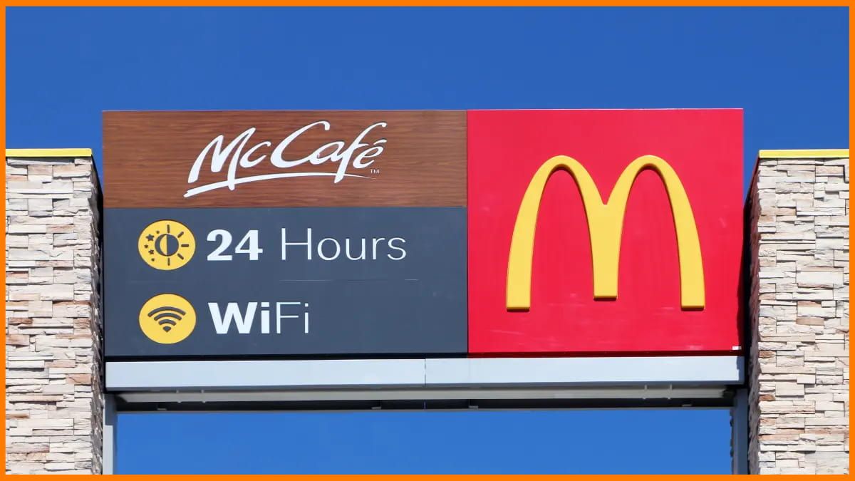 ฟรี WiFi ของ McDonald