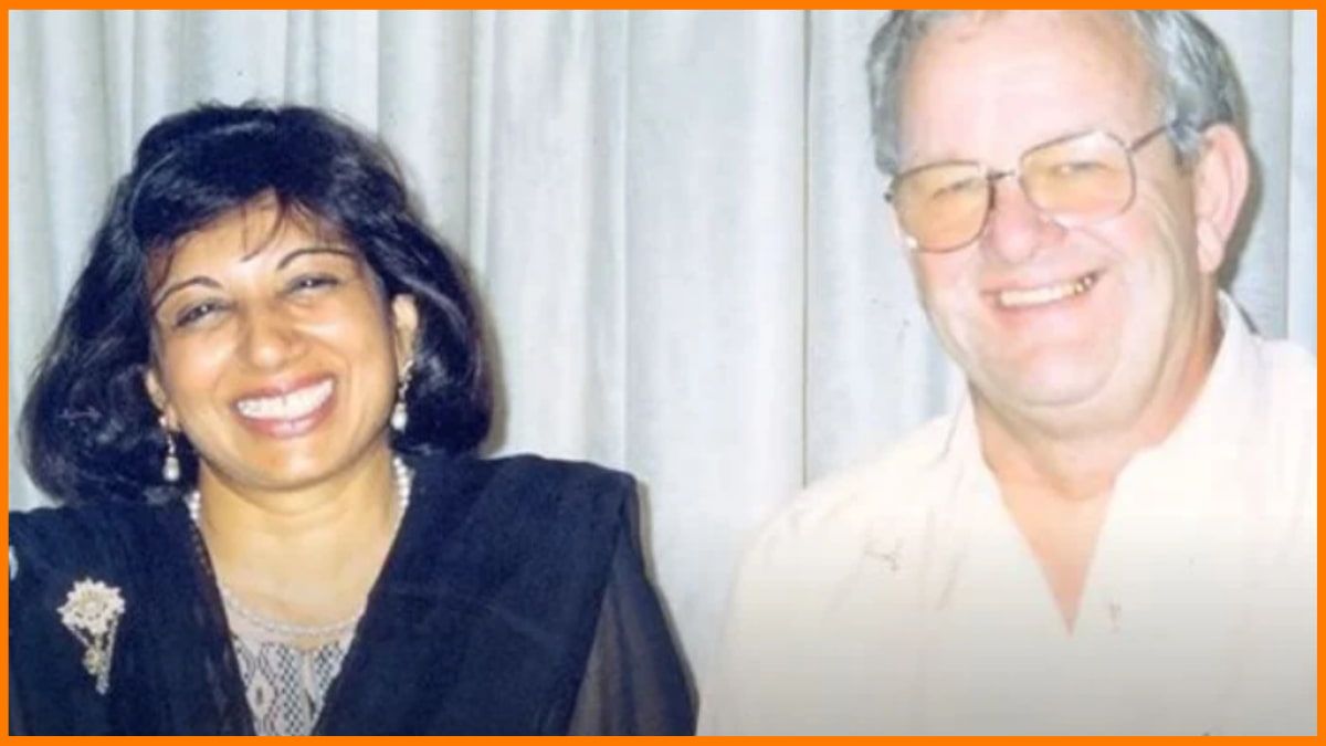 Kiran Mazumdar-Shaw mit Leslie Auchincloss