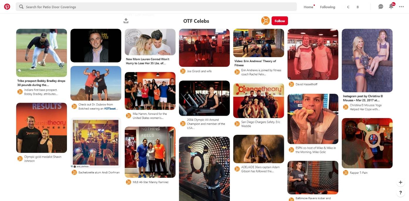 OrangeTheory 影响者营销活动