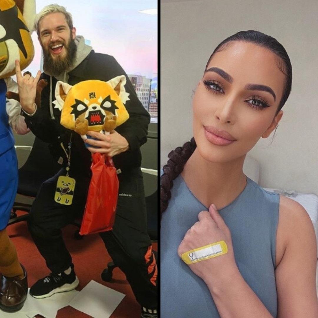 przykłady influencerów. PewDiePie i Kim Kardashian