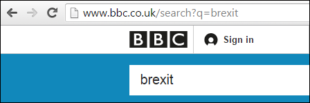 英國廣播公司英國退歐搜索