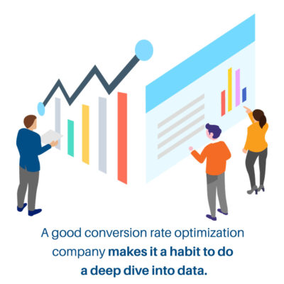 great CRO companies ruthlessly pursue right data points - graphics