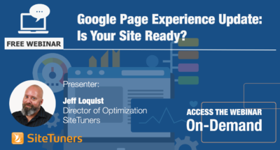 Google Page Experience Update Is Your Site Ready Webinar On Demand