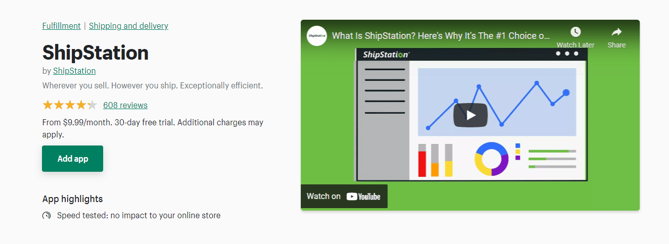 Versand-Apps für Shopify