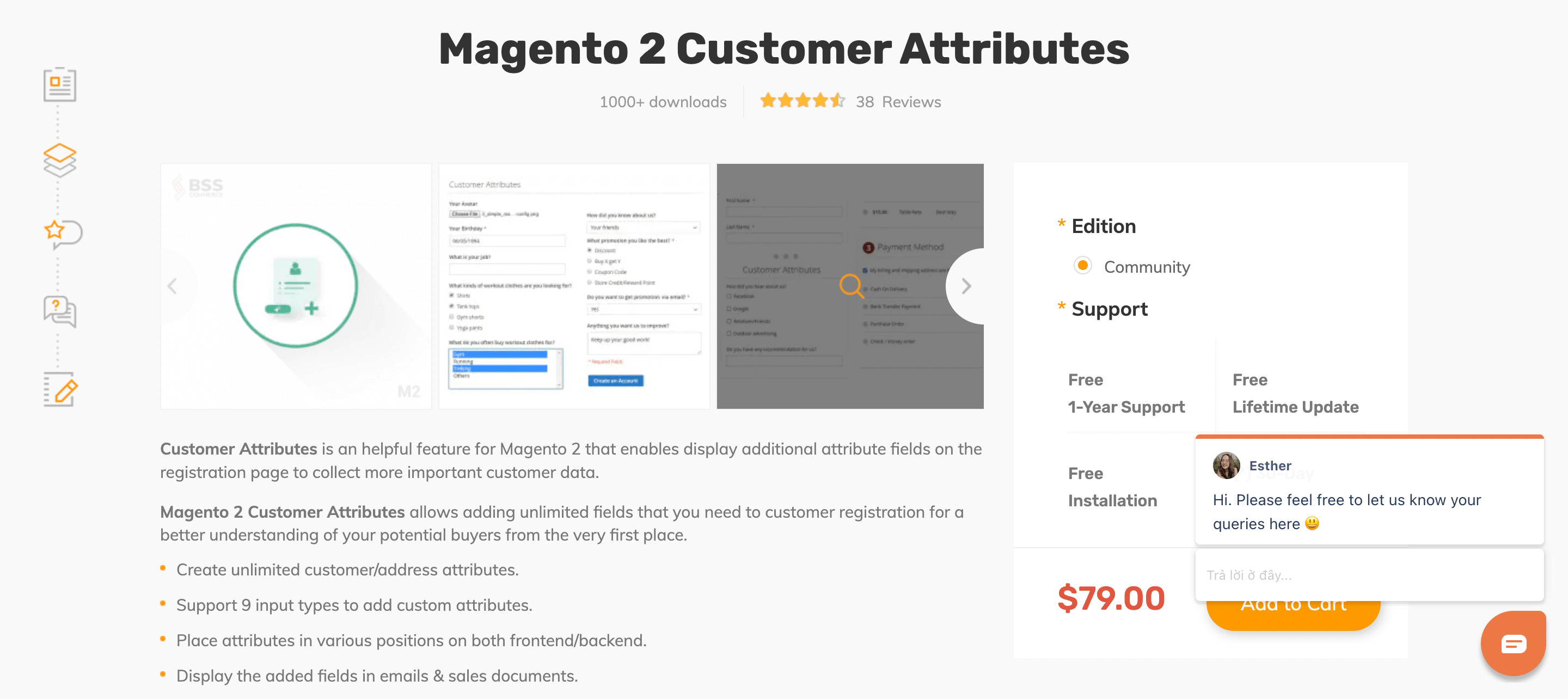 extension des attributs client magento 2