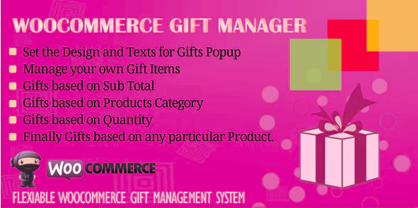 gestionnaire de cadeaux woocommerce