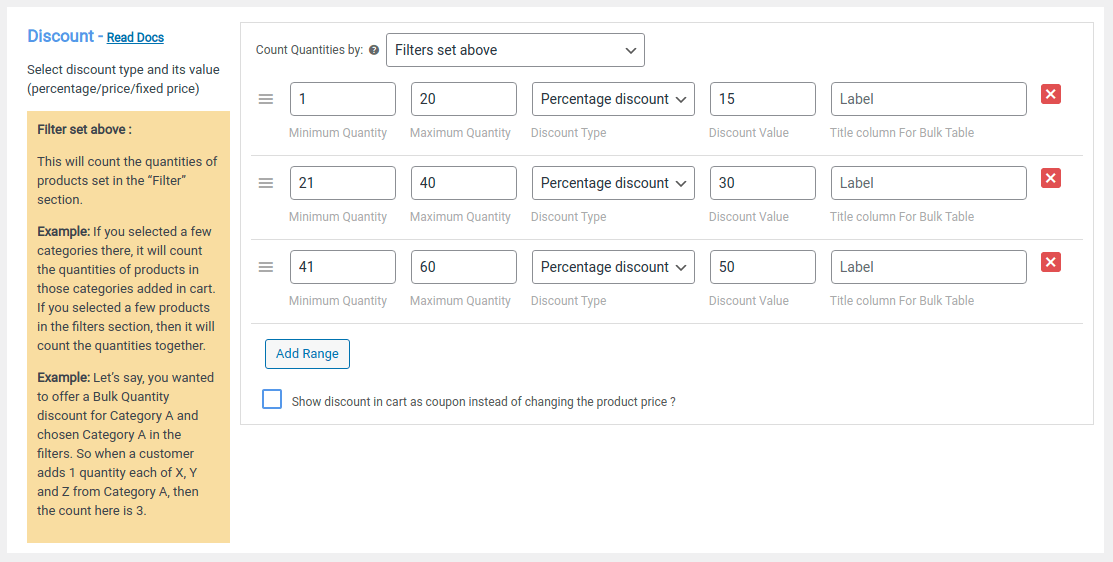 47 set up simple dynamic pricing discount