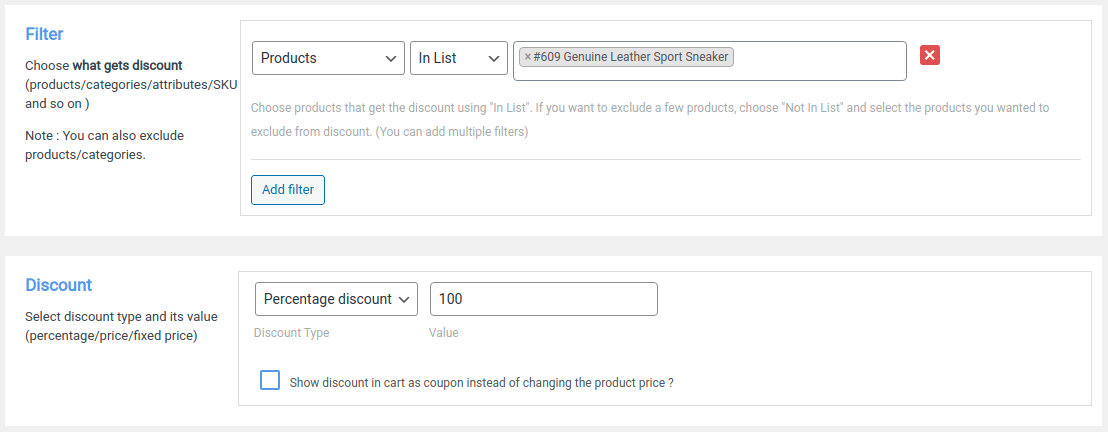 32 set up free product rule