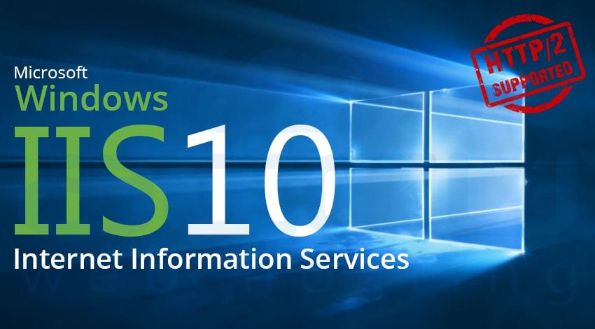 Windows Server 2016 Now Supports IIS 10