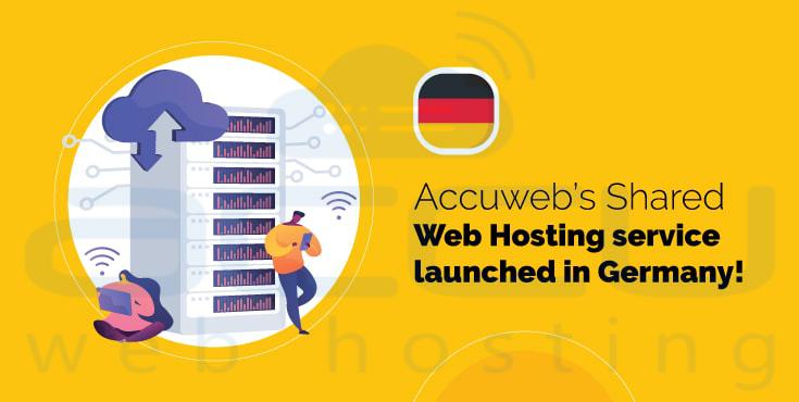 Lancement du service d'hébergement Web partagé d'Accuweb en Allemagne !