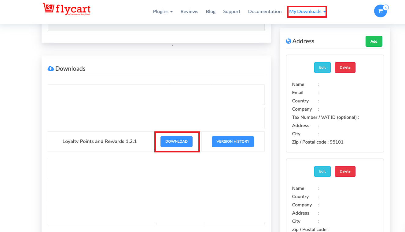 01 Loyalitäts-Plugin Meine Downloads