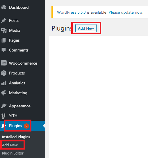 01 pembuat email tambahkan plugin plugin baru