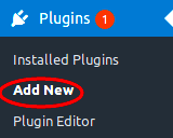 1 Tambahkan plugin baru