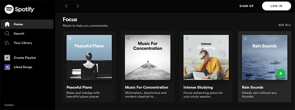 Spotify pwa