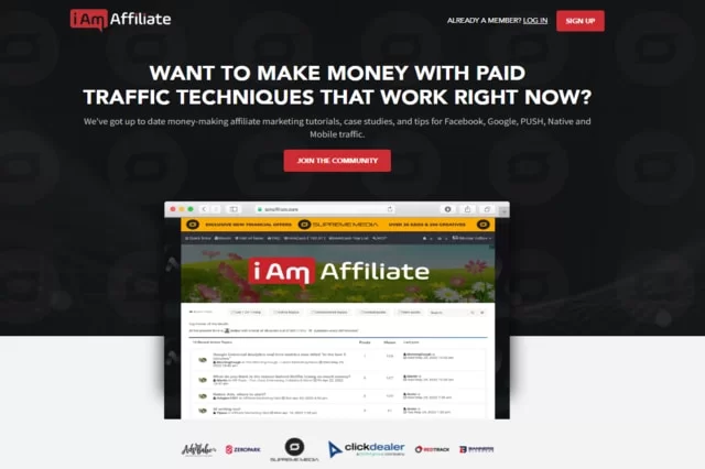 iAmAffiliate-トッププレミアムアフィリエイトマーケティングフォーラム