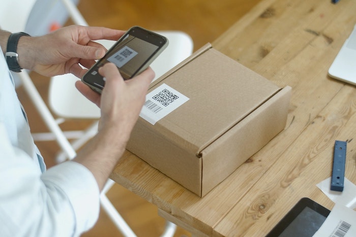 Connected Packaging – QR-Code auf einer Produktverpackung