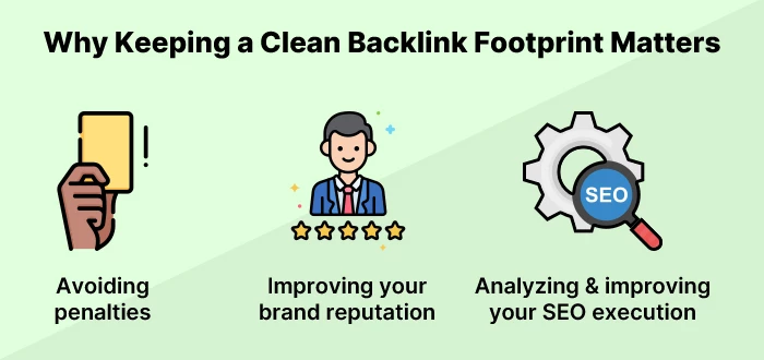 Por que manter uma pegada de backlink limpa é importante