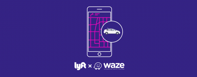 Lyft und Googles Waze-Partnerschaft