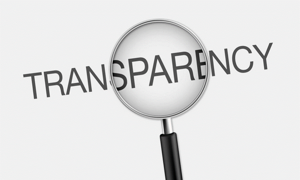 Unübertroffene Transparenz