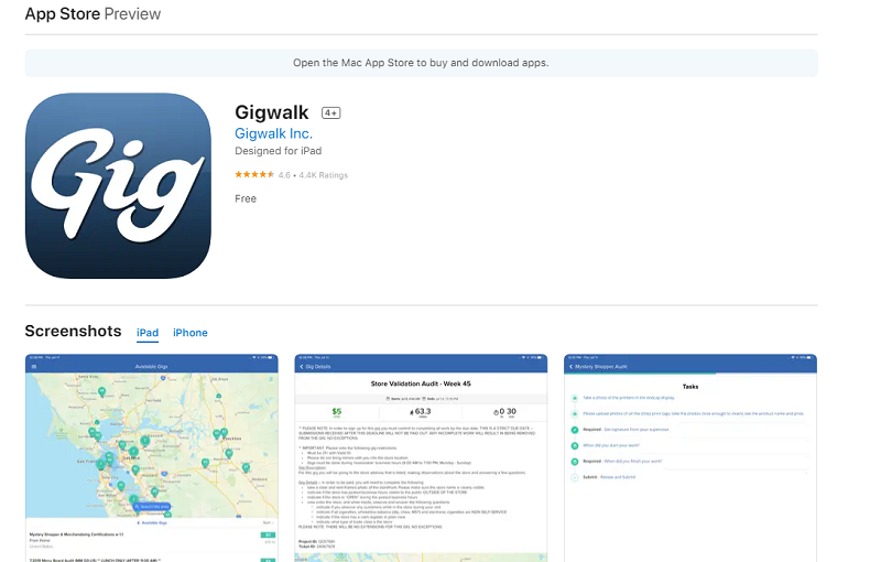 Gigwalk-App