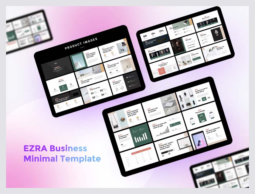 EZRA Business Minimalvorlage