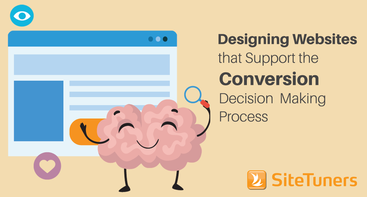 Projetando sites que suportam o processo de tomada de decisão de conversão