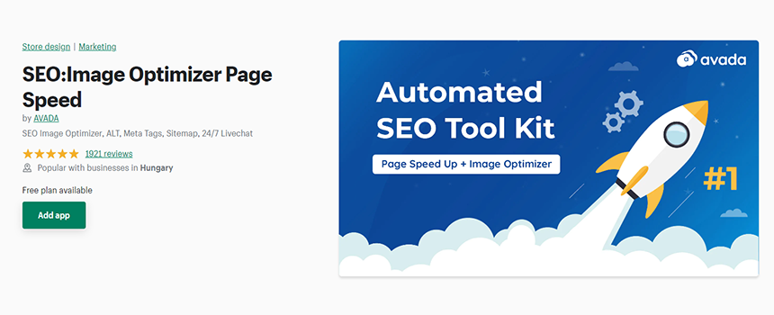 SEO:Image Optimizer Page Speed