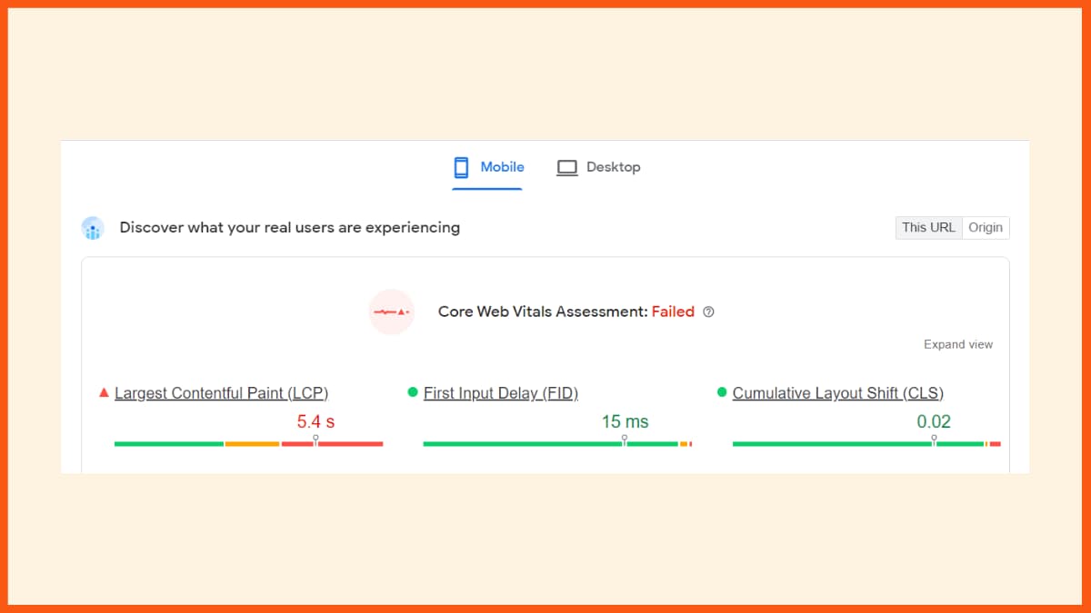 situs web inti web vitals