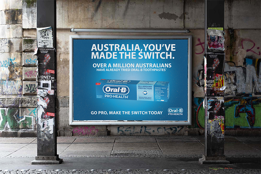 oral b advertisement