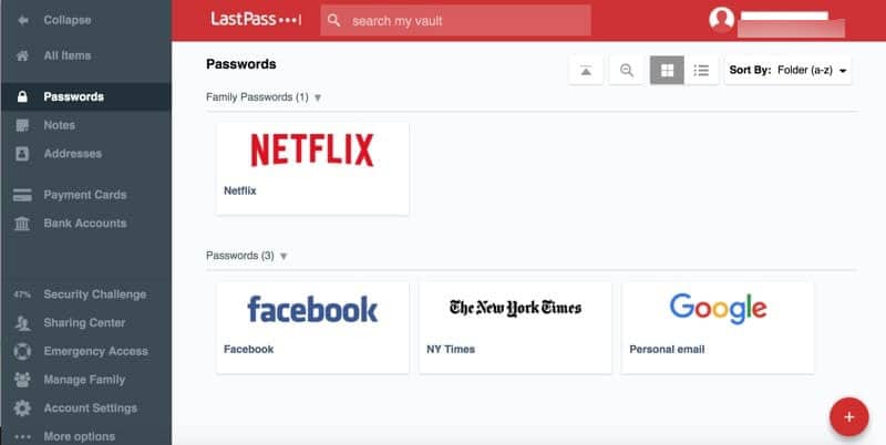 ferramenta de produtividade lastpass