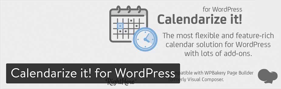 best event management plugins - calendarize it