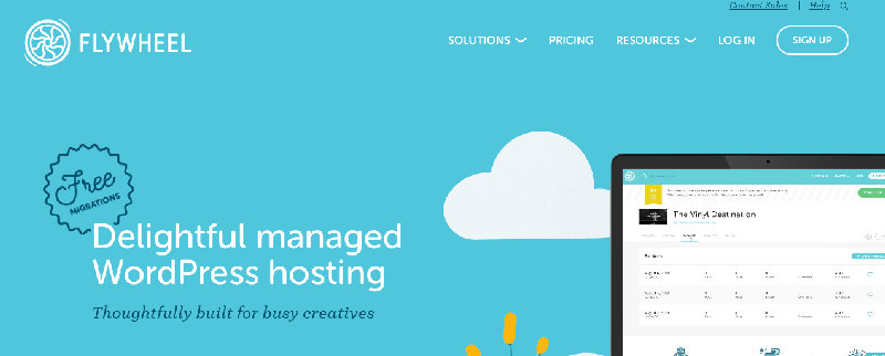 Schwungrad WordPress-Hosting