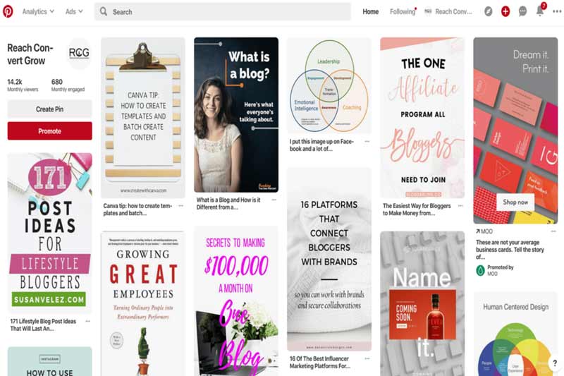 pinterest a tool for startups who create moodboards