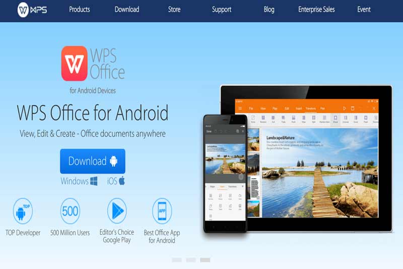 wps free office tools for startups