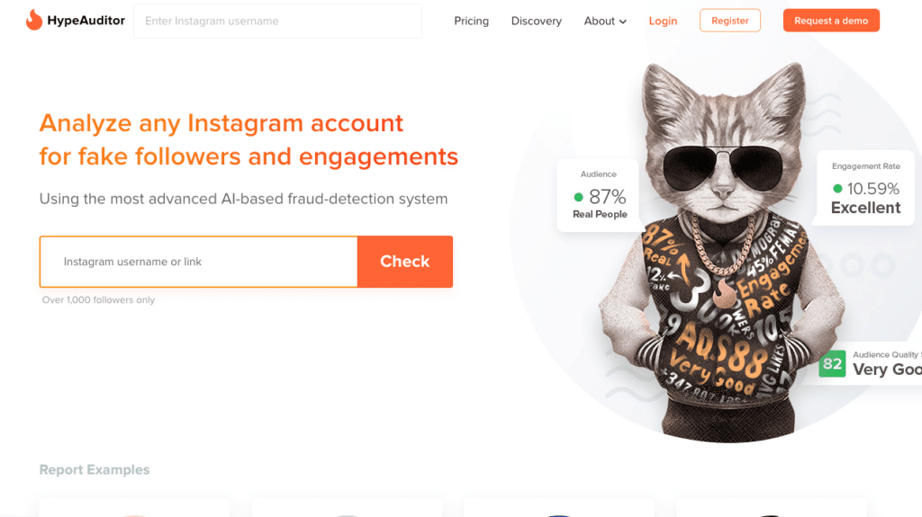 instrument de marketing influencer hypeauditor