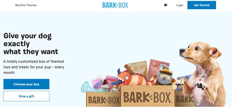 modelo de suscripción barkbox