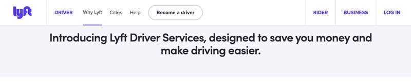 proposta de valor única do lyft