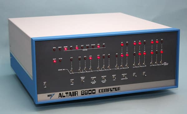 microsoft primeiro produto e intérprete para o altair 800