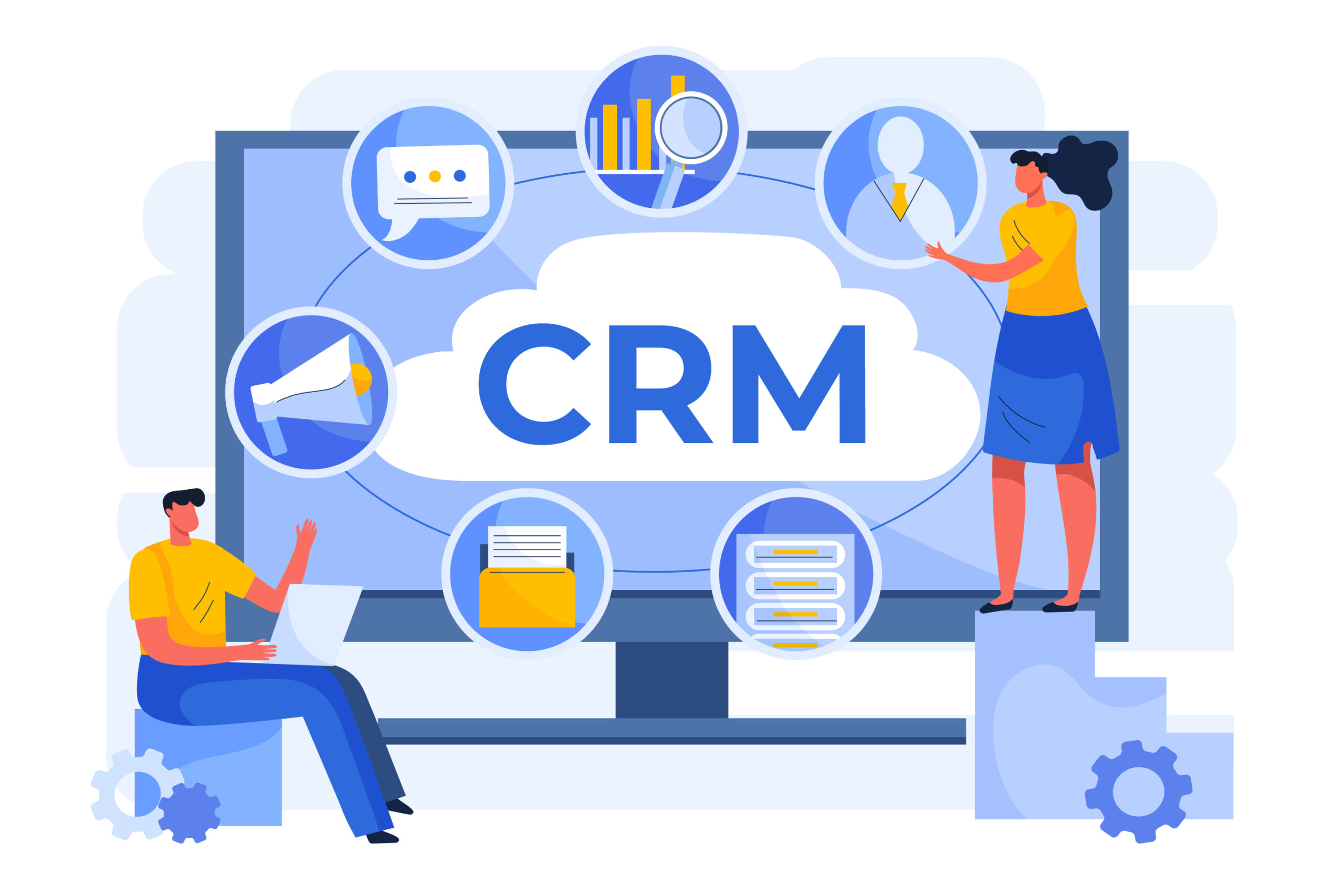 مخطط معلومات crm