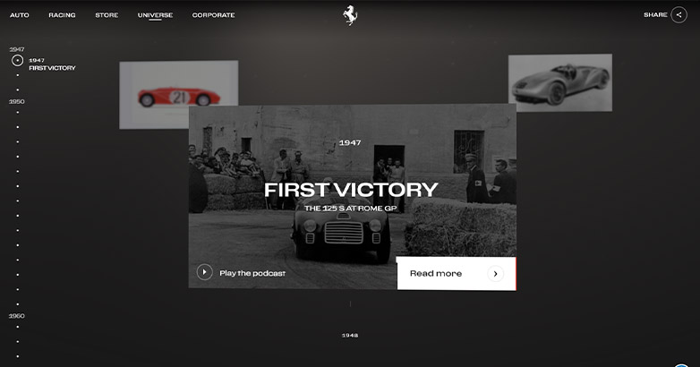 Sotrytelling del marchio di lusso: l'esempio della Ferrari