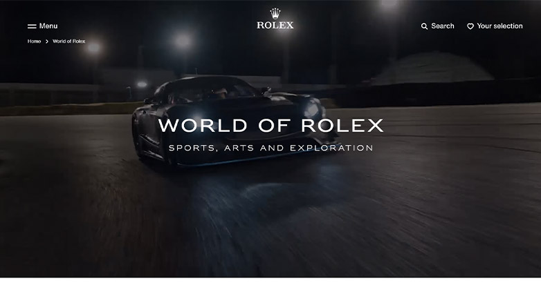 Il mondo di Rolex: un esempio di storytelling di lusso ispiratore