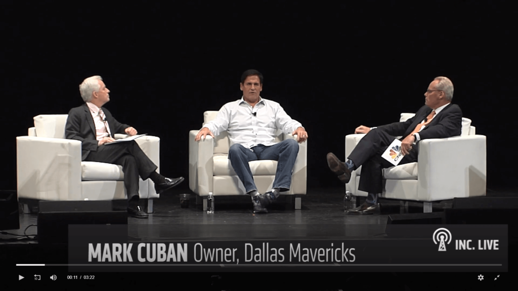 Exemple d'argumentaire de vente - Mark Cuban