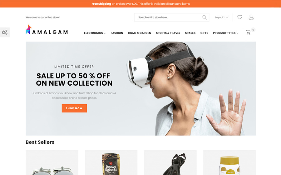 Amalgame - Thème Magento en gros | Blog de MageWorx