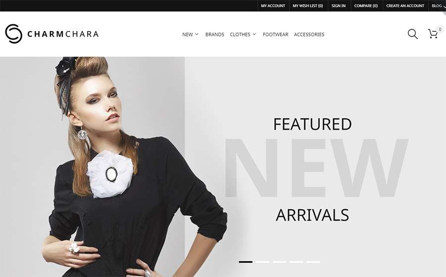 CharmChara - Thème Magento pour magasin de mode | Blog de MageWorx