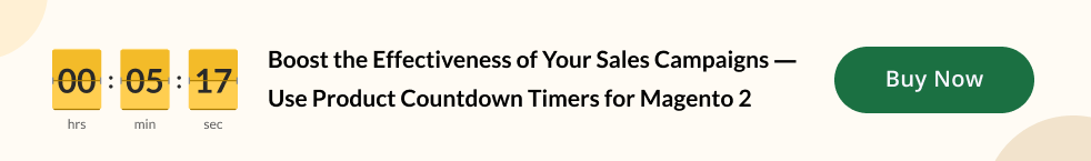 ملحق Product Countdown Timers لـ Magento 2 | مدونة MageWorx